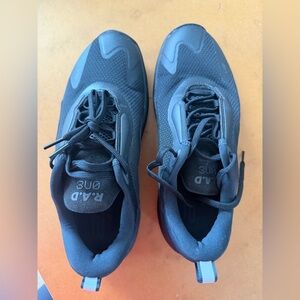 R.A.D. One Black Athletic Sneakers